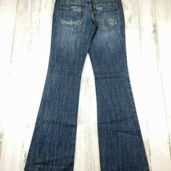 Joe's Jeans The Rocker Skinny Flare Denim Jeans Size 27 (30x31) NWT - Picture 3 of 13
